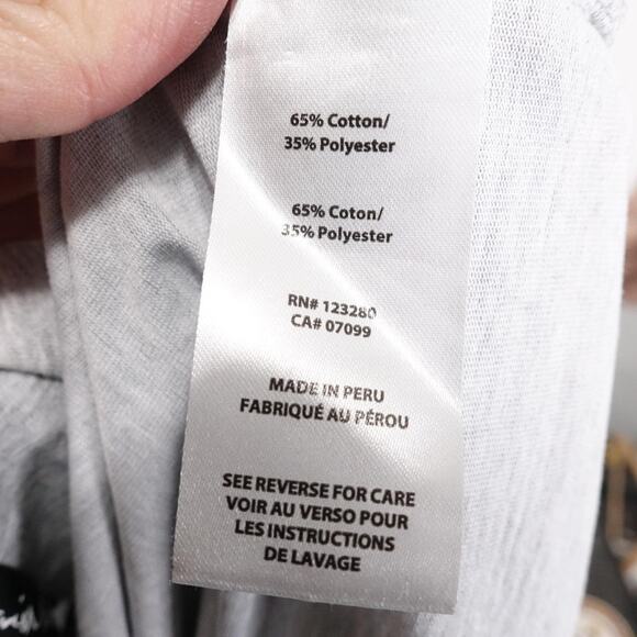 Travis Mathew Polo Shirt Mens 2XL Gray Camo Stripe Heather Golf Performance Tech - Picture 7 of 8